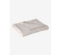 Couverture en gaze de coton bio taupe TU