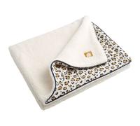 Sauthon Couverture en gaze de coton Léopard (75 x 100 cm)