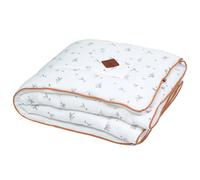 Couverture en gaze de coton melody melody, blanc imprimé minimali 75X100