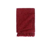 Couverture en lurex 220 x 250 cm Bordeaux