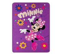 Couverture en micro-polaire Minnie Mouse du Nord-Ouest 46 x 60 Fleurs tombantes