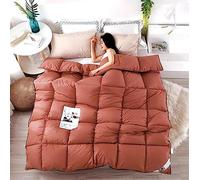 Couverture En Microfibre,Couette D'éTé En Duvet 155 X 200 Cm,Couette En Coton FroncéE Couette D'Hiver MatelasséE Couverture Couette En Duvet Applicable Aux HôTels Couette De Lit De Plusieurs Tailles