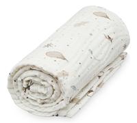 Couverture en mousseline de coton bio Dreamland (100 x 100 cm)