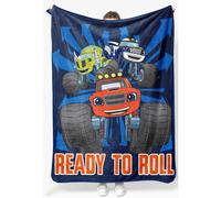 Couverture en peluche Nickelodeon Blaze et les Monster Machines - Dimensions : 117 x 152 cm - Literie pour enfants en polaire ultra douce et l g re