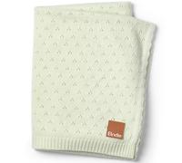 Couverture en pointelle gelato green