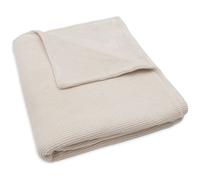 Couverture en polaire basic knit oatmeal (100 x 150 cm)