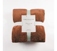 Couverture en polaire corail ultra douce, pour canapé et chambre à coucher, légère et douce pour une utilisation tout au long de l'année (m)