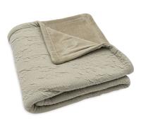 Couverture en polaire Soft Waves Olive Green (75 x 100 cm)
