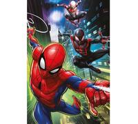 Couverture en polaire Spiderman 100x150 cm | Couverture douce et délicate pour enfants | 100% polyester | Literie douce et chaude pour garçons et filles | Design de super-héros Marvel, jeté léger pour