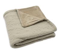 Couverture en polaire vert 75X100