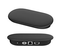 Couverture en Silicone Streamer 4K TV 2024 Étui de Protection pour Google TV, Silicone Antichoc léger (Noir)