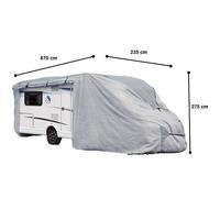 Couverture en tissu polaire mobile résidentiel Gr. L bâche de protection imprégnée Caravan 870x235x 275