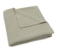 Couverture en tricot Basic Knit Olive Green (75 x 100 cm)