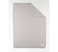 Couverture en tricot bio 75x beige 75X100