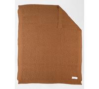 Couverture En Tricot Bio Marron 75X100