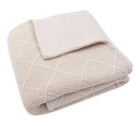 Couverture berceau 75x100cm check knit -