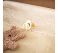 Couverture en tricot Cosy Knit Ivory (100 x 150 cm)