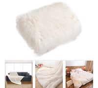 Couverture en velours flanelle super douce en polaire chaude zyurong pour enfants, flanelle, blanc, A:130*160cm