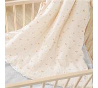 Couverture Enfant En Mousseline Et Minky - 75x100 - Rainbow Friends Superbe Bebe
