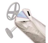 Couverture Enrouleur Bache Piscine Piscine? Couverture Solaire Enrouleur Protection Couverture Pare-Soleil Imperméable pour Protection Enrouleur Couverture Piscine 490x96cm