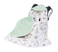 Couverture Enveloppante Bébé Chanceliere Enveloppante Bébé Poussette ou Siege Auto Cosy Lavable 90 x 90 cm multicolore Couverture
