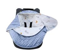 Couverture enveloppante siège bébé Hiver Universelle - Cosy Coton Minky Dot Couverture bébé Chancelière (Gentiment)