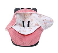 Couverture enveloppante siège bébé Hiver Universelle - Cosy Coton Minky Dot Couverture bébé Chancelière (Nuage)