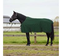 vidaXL Couverture équine Complet Polyester Vert foncé