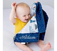 Couverture Et Doudou Personnalisée Bébé,Doudou Bebe Personnalisée Prénom,Couverture Personnalisée Bébé Pour Bébé Fille,Bébé Garçon,Doudou,Mini Couverture De Bébé,Cadeaux Pour Naissance,Personnalisé