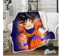Couverture et Plaid Dragon Ball - Multicolore - Rectangulaire - 70x140cm