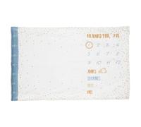 Couverture étape Bébé déco Étoiles 120 x 80 cm - Atmosphera