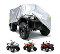 Couverture extérieure pour Quad pour Suzuki ATV KingQuad 750AXi|Housse de Protection imperméable et résistante aux intempéries pour VTT/SSV, avec Sangles Anti-Vent.