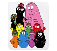 Couverture Famille Barbapapa Couvre Lit Épaisse Flanelle Couverture Moelleuses Couverture De Lit pour Pièces,Chambre,Lit 50" X 60"