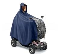 Couverture Fauteuil Roulant Poncho imperméable universel for scooter et fauteuil roulant for personnes âgées, à capuche for vélo, housse de pluie for électrique, vêtements for cyclisme(Color2)