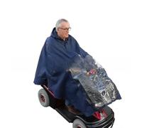 Couverture Fauteuil Roulant Poncho imperméable universel for scooter et fauteuil roulant for personnes âgées, à capuche for vélo, housse de pluie for électrique, vêtements for cyclisme(Color1)