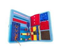 Couverture Fidget Portable - Jouets sensoriels apaisants, Tapis d'activité avec Textures, Aides avec Multi-fidgets, Concentration sur Le soulagement du Stress, Outils d'apprentissage pour sal