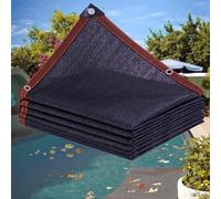 Couverture Filet de Feuille pour Piscine,Bâche Protection pour Piscines Creusées Et Hors Sol,Couverture Piscine D'hivernage pour Bloquer Feuilles Mortes et Débris,Maille Fine(2x4m(6.5x13ft))