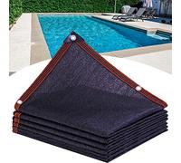 Couverture Filet de Protection Anti Feuille pour Piscine Hors Sol, Bâche de Protection pour Piscines Rectangulaire pour Bloquer Feuilles Mortes et Débris, Maille Fine(Size:3×5m(10×16.4ft))