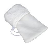 Couverture filtrante pour Aquarium, Lavable et réutilisable, avec Cordon de Serrage, pour système de Filtration d'aquarium, Peluche, Fibre de Polyester, matériau Neutre