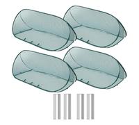 Couverture Fine - Barrière Pliable pour Animaux, Maille De Protection De Jardin pour Pépinières, Cour, Serre, Légumes, Fleurs, Fruits, Tomates, Myrtilles, Légumes