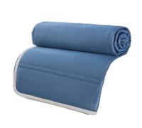 Couverture fine hypoallergénique en tissu frais, facile d'entretien, lavable, design pliable, plusieurs couleurs, lavable en machine