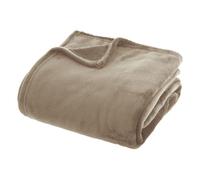 UNIVERSDECOR - Couverture Flanelle 180 x 230 cm Atmosphera (Lin, Couverture Flanelle 180 x 230 cm Atmosphera)