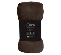 Soleil d'ocre, Couverture Flanelle 220x240 cm Calin Brun