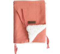 Domiva Couverture Fluffy 1000811 75x100 Terracotta avec attache poussette