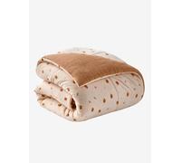 VERTBAUDET Couverture/Fond de Parc HÉRISSON Beige imprimé 75X100