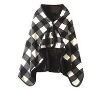 Couverture For Fauteuil Roulant Châle À Carreaux Écossais Écharpe Châle Épaule Chaud La Maison Le Bureau La Chambre Les Voyages En Voiture Le Métro L'avion For Femme Utilisation Hivernale(E)