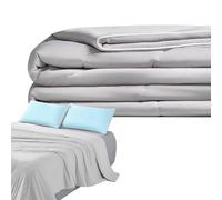 Couverture froide pour personnes qui dorment chaud | Couverture légère et douce, respirante et confortable pour maison, lit, canapé climat chaud sommeil