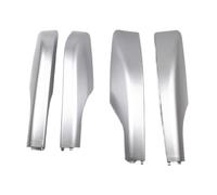 Couverture galerie de toit Compatible Avec Toyota Pour Land Pour Cruiser Pour Prado LC200 2008-2021 Housse Protection Pour Galerie Toit Voiture Accessoires Pour Rail Jambe(Silver)