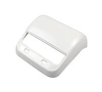 Couverture Garniture Couvercle Ventilation Climatisation Arrière Protection Anti-coup Pied Pour Tesla Modèle 3/Y Accessoires 2017 2018 2019 2020 2021 2022 Autocollant Décoratif (Size : Matte White-a