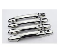 Couverture Garniture Poignée Porte Pour Civic 2012-2015 Poignée De Porte Chromée Couvre Garniture Avec Deux Boutons D'entrée Intelligents Accessoires Voiture